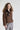 Sequin Floral Hunter-Bomber with Sculpted Funnel Neck