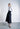 Wide-Leg Culottes with Dramatic Waist Bow & Floral Sequins