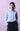 CAMISA MASCULINA  OVERSIZE DE POPELIN CON DETALLES DE STRASS