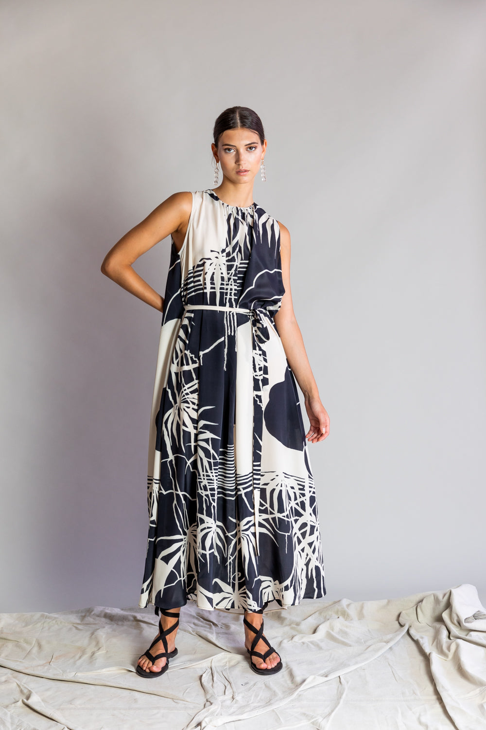 "rattan palm" dress