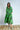 Jungle Dream Shirt Dress with Peplum Hem in Cotton Voile
