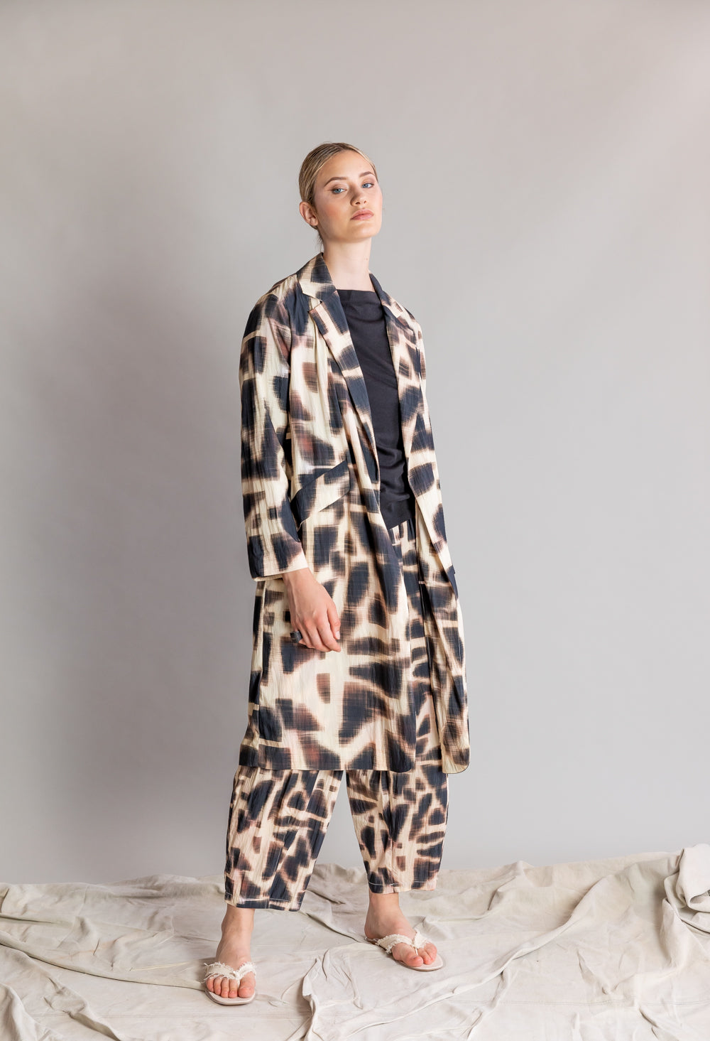Giraffe frock coat