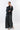 Wrap Cardigan with Belted Waist & Knit Floral Detail